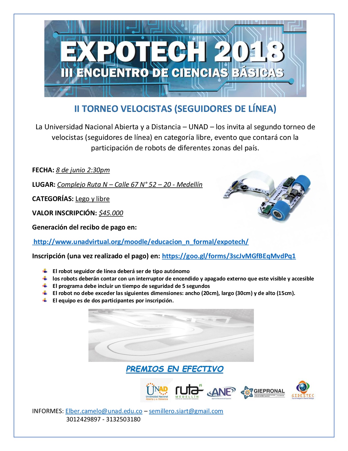 II TORNEO VELOCISTAS F 001